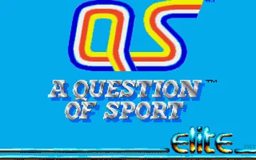 Question of Sport, A screen shot title